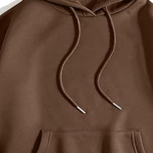 Sweat-shirts à capuche en coton épais de 250 grammes, coupe classique, pour jogging, avec broderies personnalisées, en polaire unie pour l'hiver, vente en gros - Product Image 3
