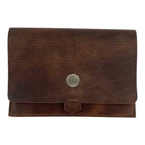Porte-passeport en cuir véritable de luxe Heritage avec fentes pour cartes et finition élégante - Product Image 6