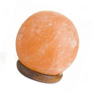 Lampe de table ronde en sel rose de l'Himalaya sculpté à la main, artisanat naturel, USB, changement de couleur, cristal, fonction de guérison ionisante, toucher réel - Product Image 5