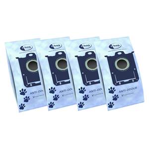 4 sacs de rangement pour aspirateur Electrolux Blue 900 168 459, S BAG E203S, pour aspirateurs Electrolux - Product Image 1