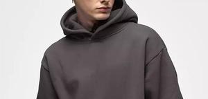 Sudaderas con Capucha Extra Grandes de Algodón 100% para Hombre, Sudaderas Básicas con Capucha, Técnicas de Bordado en Relieve que Elevan el Estilo Casual - Product Image 5