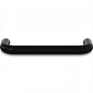 HEWI 548.106B Polyamide 90 Deep Black Matt Furniture Handle for Desktop & <b>Drawer</b> Organizers 96mm 10mm - Product Image 3