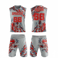 Uniforme de Fútbol Americano a la Bandera 7v7 Personalizado, Conjunto de Camiseta y Pantalones Cortos, Ropa Deportiva para Equipos, Tallas Grandes para Adultos, Secado Rápido, Proveedor OEM