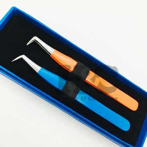 กล่องแหนบใส่การ์ดแบบใหม่อุปกรณ์ต่อขนตาปลอมสแตนเลสกล่องกระดาษเพื่อความยั่งยืน - Product Image 4