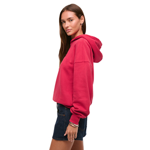 Sweat-shirts à capuche décontractés pour femmes de haute qualité, imprimés sur mesure, avec tissu lourd 100% coton - Product Image 3