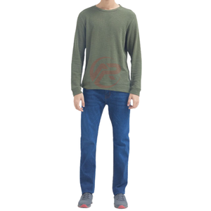 Sudadera de Forro Polar 100% Algodón Orgánico para Hombre, con Logotipo Personalizado, Tejido Sólido, MOQ Bajo, OEM ODM, Estampada, Cálida para Invierno, Directo de Fábrica - Product Image 1