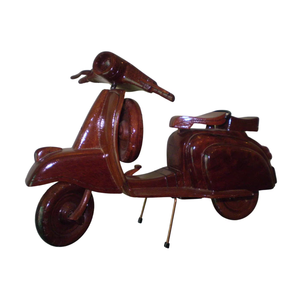 Voiture jouet Montessori vintage en bois antique fait à la main jouets éducatifs pour enfants en gros fabriqués au Vietnam - Product Image 6