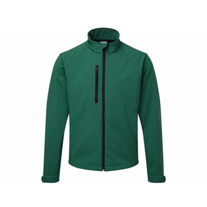 Chaqueta Softshell transpirable personalizada 2025 para hombres, ropa informal de patrón sólido para exteriores con cierre de cremallera para las estaciones de primavera - Product Image 2
