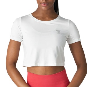 Top corto de alta calidad para mujer, venta al por mayor, camisa holgada, top corto para mujer - Product Image 1
