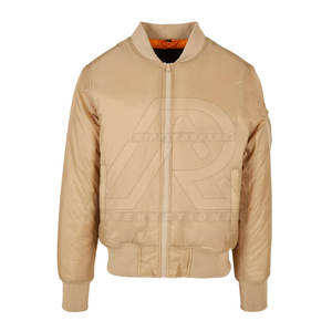 เสื้อแจ็คเก็ตบอมเบอร์คอตั้งคุณภาพสูงสำหรับผู้ชาย OEM  รับทำโลโก้และสีตามสั่ง เสื้อกันหนาว ระบายอากาศ แห้งเร็ว ผลิตจากโพลีเอสเตอร์ 100% - Product Image 6