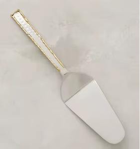 Juego de cuchillo y servidor de pastel de acero inoxidable, cortador de pastel, pala de Pizza, juego de servidor de pastel - Product Image 5