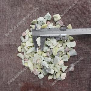 Pierre de marbre de pierre de galet vert de jade pour la décoration du jardin et de l'aquarium avec le prix bon marché et la taille multiple - Product Image 2