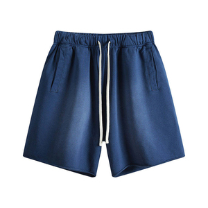 Pantalones Cortos de Algodón para Hombre al por Mayor, Lavado Ácido, Desteñidos por el Sol, Holgados, Ropa de Verano, Estilo Hip Hop, Pantalones Deportivos de Felpa Francesa - Product Image 6