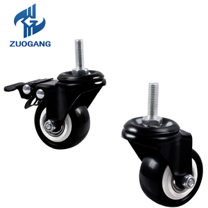Gang Gang plastik evrensel Castor rulo tekerlekler mobilya naylon/PVC tekerlekler tekerlekler tekerlekler için Caster ağır tekerlekler - Product Image 1