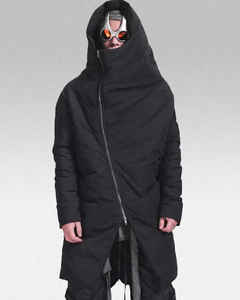 OEM Service New Men's Overhead Light Weight Cyberpunk Techwear <b>Jacket</b> Japanese Streetwear Zip-up Techwear <b>Jacket</b> - Product Image 1