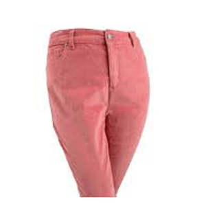 Pantaloni da donna Charter Club Lexington in velluto a coste a vita alta, taglia 10, rosa scuro, antipiega, traspiranti, casual, con design contenitivo per la pancia - Product Image 3