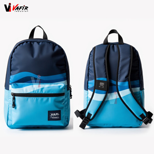 Sac à dos rétro grande capacité pour étudiants, design simple et tendance, sac d'école pour le lycée, sac à dos pour la gym et les entraînements. - Product Image 1