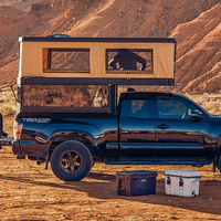 Unidade de Camper Espaçosa e à Prova de Vento para Jeep Gladiator, Ideal para Camping com Trailer de Viagem