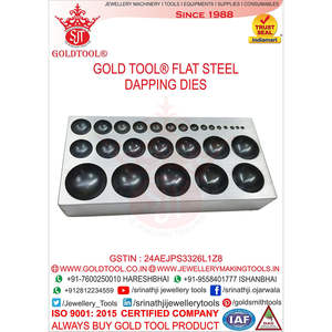 GOLD TOOL Plaque de frappe portable en acier Nouvel état pour les établis et les moules de bijoux - Product Image 6