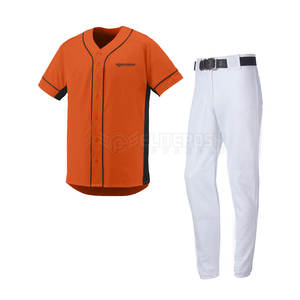 Camiseta de Béisbol Juvenil de gran tamaño y alta calidad, ropa deportiva transpirable en el mejor Material, conjuntos lisos, ropa de equipo impresa - Product Image 1
