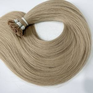 Vente en gros d'extensions de cheveux humains vierges vietnamiens cuticules droites longues de couleur I-Tip alignées - Product Image 6