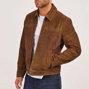 Chaqueta de Gamuza para Hombre de Primera Calidad, Logotipo Frontal, Material Ecológico de Secado Rápido y Tacto Suave, Corte Entallado, Perfecta para Uso Casual - Product Image 3