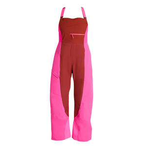 Bavettes de ski personnalisées OEM pour femmes pantalons de neige imperméables isolés pour le ski le snowboard avec impression de logo et marque privée - Product Image 1