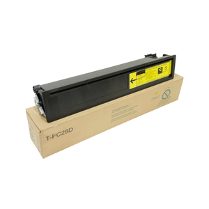 Cartouche de toner jaune compatible Toshiba E STUDIO FC-25d avec poudre de toner japonaise de haute qualité - Product Image 1