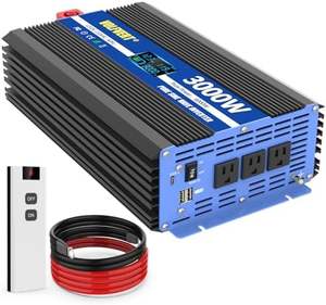 <b>12V</b> 3000 Watt Pure Sine Wave <b>Inverter</b> - Product Image 2
