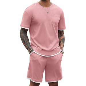 Wholesale 2024 Short Sets <b>For</b> <b>Men</b> Casual <b>Clothes</b> Summer Man 2 Piece Set - Product Image 1