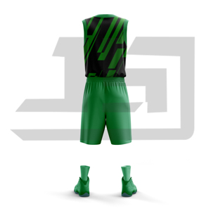 Uniforme de Baloncesto de Alto Rendimiento, Conjunto de Camiseta y Pantalones Cortos Sublimados, Ropa Deportiva Ligera y Transpirable para Juego Competitivo - Product Image 1