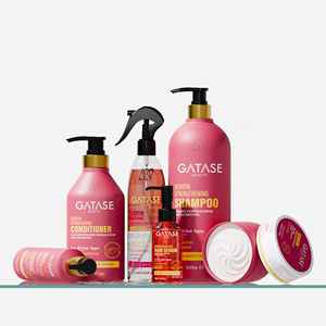 Champú Fortalecedor Orgánico de Queratina Gatase, Reparador, Anti-Rotura, Suavizante y Nutritivo para el Cuidado del Cabello Dañado y Débil - Product Image 1