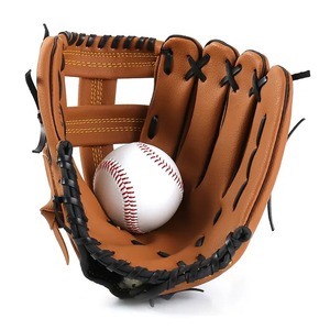 Guantes de Softball de cuero para niños y jóvenes, manopla de entrenamiento, guantes de béisbol profesionales, para exteriores, Oem - Product Image 1