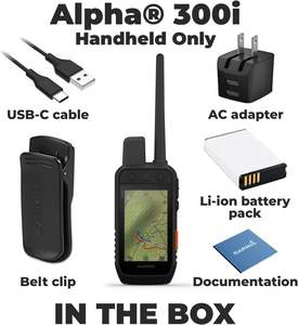 Quality Garmins Alpha 300i Advanced GPS <b>Tracker</b> & Training System for <b>Pets</b> Handheld <b>Tracker</b> - Product Image 4