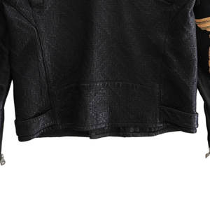 Chaquetas de cuero bordadas personalizadas para hombre de buena calidad chaqueta de cuero de invierno para hombre a la venta chaquetas de moda cómodas - Product Image 6