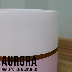 กระถางไฟเบอร์ซีเมนต์คุณภาพสูง เป็นมิตรกับสิ่งแวดล้อม น้ำหนักเบา พร้อมรูระบายน้ำ ทนทาน ปรับแต่งรูปทรง/สี/โลโก้ได้ สำหรับใช้ในบ้านและสวน - Product Image 6