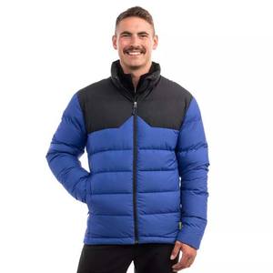 Noir et bleu hommes vêtements vestes Top qualité haute rue Style décontracté vêtements d'hiver Polyester Nylon imperméable bouffantes vestes - Product Image 3