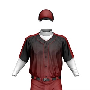 Ensemble de maillot et pantalon de baseball pour adultes, léger, confortable, respirant, manches courtes, vêtements de sport athlétiques, personnalisable - Product Image 5