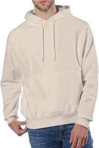 Sweat à capuche uni pour hommes 380 GSM pull en coton broderie personnalisée doublure intérieure douce épaule tombante sweat lourd - Product Image 4