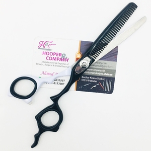 Mới Tóc Mỏng Kéo Nóng Tóc Mỏng Cắt Tóc Cắt Kéo Dao Cạo Cạnh Tóc Bền Vững Cắt Baber Cắt Kéo Với Ngón Tay Cái Chồn - Product Image 4