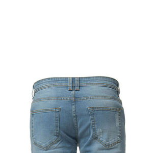 Pantalones cortos de mezclilla hechos a mano de secado rápido, transpirables, informales, de alta calidad, patrón sólido, tela de lona antiarrugas - Product Image 4