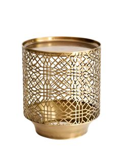 Gold Palm Leaf Embellished Candle Holder Glass Votive Holder for Home and Diwali Lighting Elegant Modern Home Decor Lighting - Product Image 6