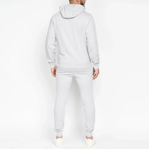 Sudaderas con capucha de lana con estampado de 450gsm de gran tamaño de alta calidad, pantalones de chándal en blanco, sudaderas con capucha y pantalones de chándal - Product Image 2