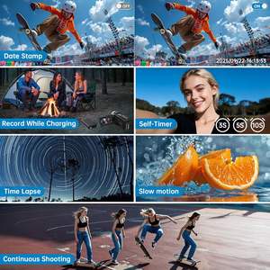 Caméscope numérique 8K flambant neuf avec capteur CMOS et zoom 10x, dernière version 2025, caméra de vlogging Ultra HD 88MP avec WiFi et écran 3,0 pouces - Product Image 4