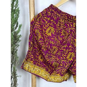 Men's <b>Boho</b> Short Boxer Satin Blend Mid Waist for Everyday Nightwear Loungewear Beachwear Housewear Fitnesswear Holidays Wear - Product Image 2