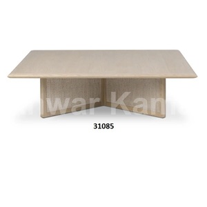 High Quality Gold Metal & Green Top Grass Round <b>Side</b> <b>Table</b> <b>Set</b> of 2 Pcs - Product Image 2