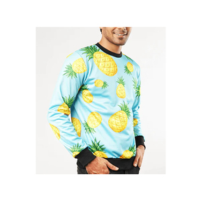 เสื้อกันหนาวคอกลมผ้าคอตตอน100% พิมพ์ลายเสื้อสเวตเชิ้ต3D คอกลมขายดี - Product Image 6