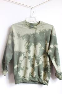 Sudadera con Cuello Redondo y Estampado Tie Dye al por Mayor, Ecológica, 100% Algodón, Impresión de Logotipo Personalizado, Alta Calidad, Secado Rápido, Transpirable para Hombre - Product Image 2