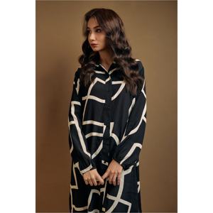 Vestido de diseñador abstracto para mujer - Product Image 6