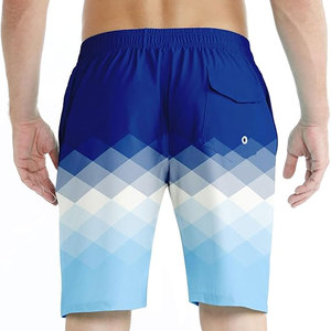 OEM Custom <b>Men's</b> Gym <b>Shorts</b> 100% Cotton Canvas Quick Dry Casual Zipper Pockets Plus Size <b>Knee</b> <b>Length</b> Drawstring Polyester - Product Image 3